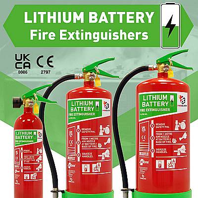 Lithium Battery Fire Extinguishers